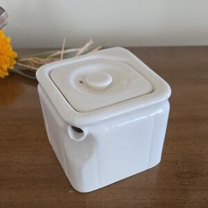 Vintage Cunard Steam Ship Line Teapot